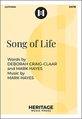 Song of Life SATB choral sheet music cover